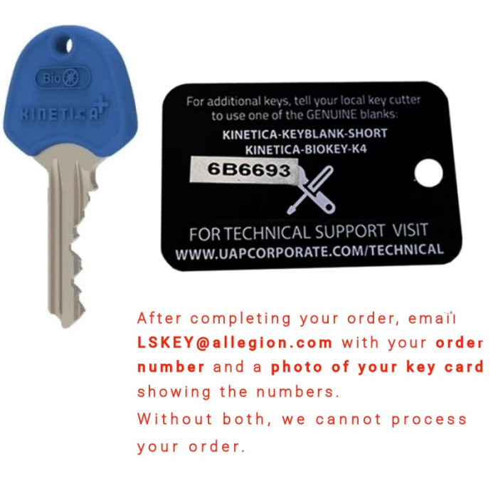 IG - K4 3* Cylinder Extra Key