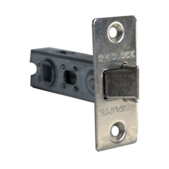 Intelligent Hardware Retail 51.01 75mm Tubular Latch  - Polished Stainless Steel - Blister Pack