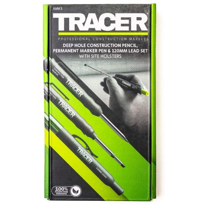 Tracer Professional Complete Marking Kit w/ ALH1 Lead Set, Marker and Deep Hole Pencil