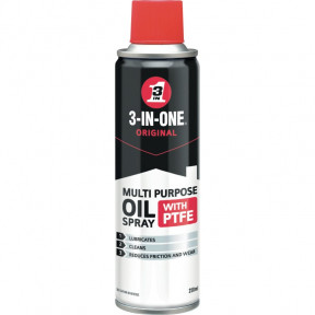 3 in 1 Aerosol oil with PTFE 250ml