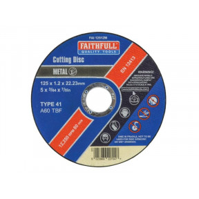 Cutting Disc for Metal 125 x 1.2 x 22mm