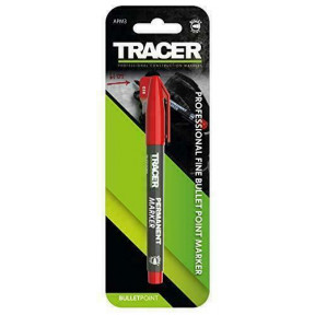 Tracer Professional Permanent Marker - Red