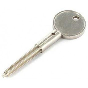 Security Bolt Key Nickel Plated
