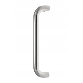 225mm x 19mm D Shaped Pull Handle - Satin Stainless Steel