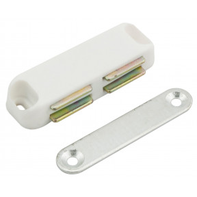 Magnetic Catch 62mm (10 PK) - White
