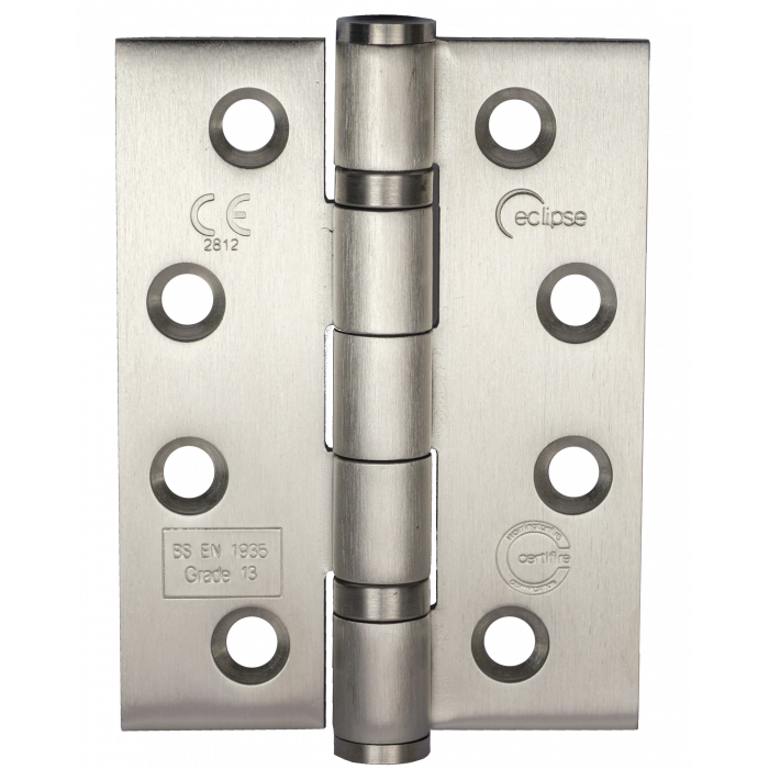 102mm x 76mm G13 Stainless BB Hinge 3PK - Polished Stainless Steel