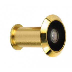 Door Viewer 180 Degree Carded BRASS