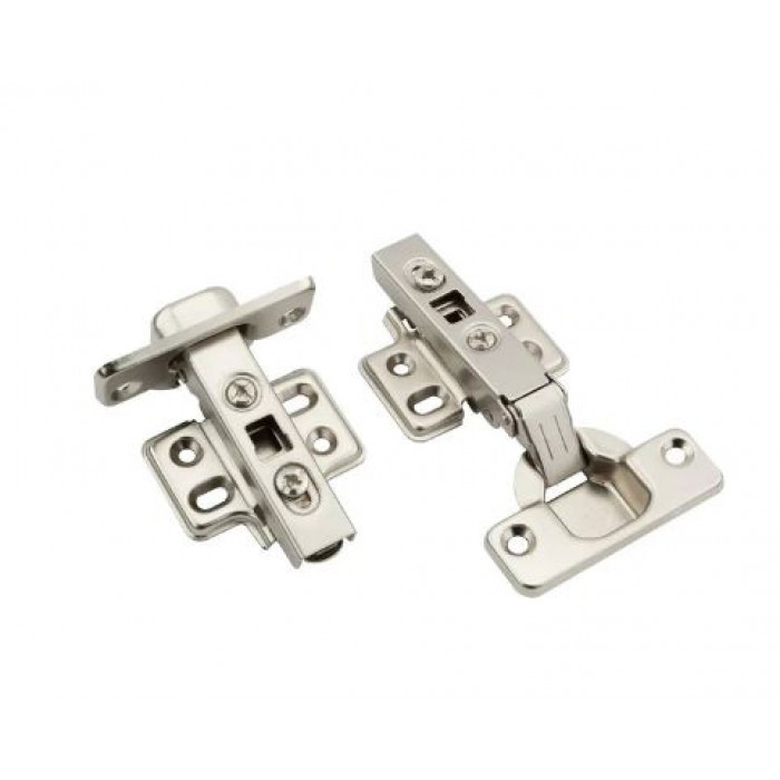 35mm Cabinet Hinge Slide On Nickel Plated (pair)