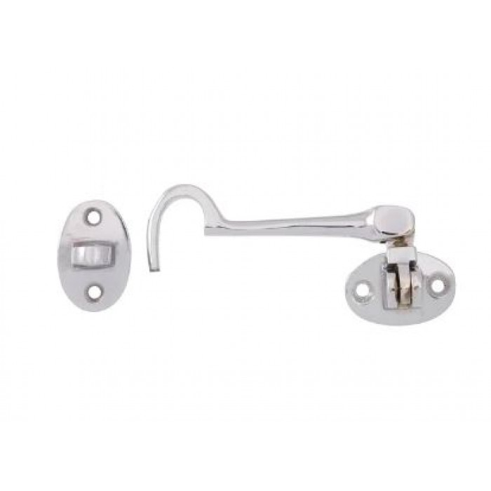 Polished Chrome 102mm Cabin Hook