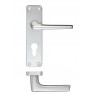 Contract Aluminium - Lever on Backplate Door Handle Set - Internal Door Handle / Furniture