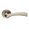 SEROZZETTA CINQUANTA LEVER - BACKPLATE - Satin Nickel / Polished Nickel