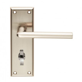 SEROZZETTA DIECI LEVER - BACKPLATE- Polished Nickel / Satin Nickel