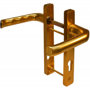 Lever / Lever 92 x 122 Handle Hoppe Square GOLD