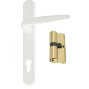 YALE ESS Door Handle & Cylinder (70MM BRASS) PACK