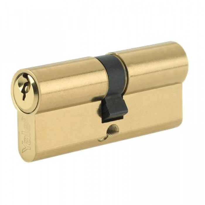 Yale Euro Cyl 40/60 -6 Pin BRASS