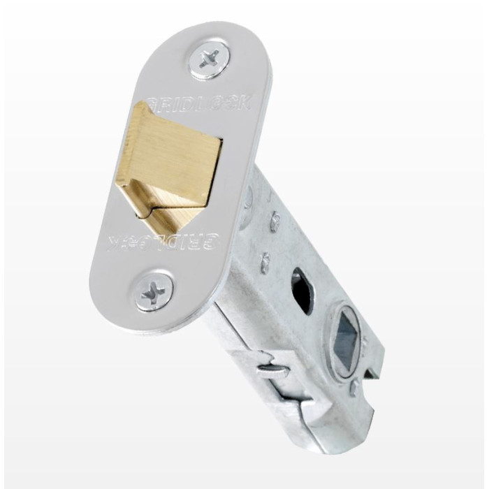 Intelligent Hardware 51.01 Satin Stainless Steel Tubular Latch - Radius Corners
