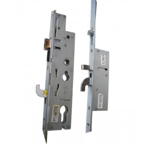Fullex XL 3 Hook 2 Pin 2 Roller 35mm Backset Multi Point Door Lock with Serrations - Dual Spindle
