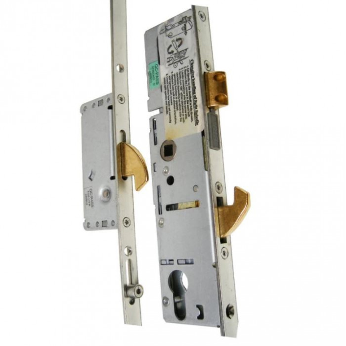 ERA / Saracen 3 Hook 2 Roller 35mm Backset Multi Point Door Lock with Serrated Drive - Split Spindle