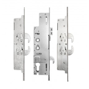 Ingenious Duplex Residential Door Lock 5 Hook / 4 Roller 16mm Flat Faceplate, 35mm Back Set, Sprung, (1014-SPG)