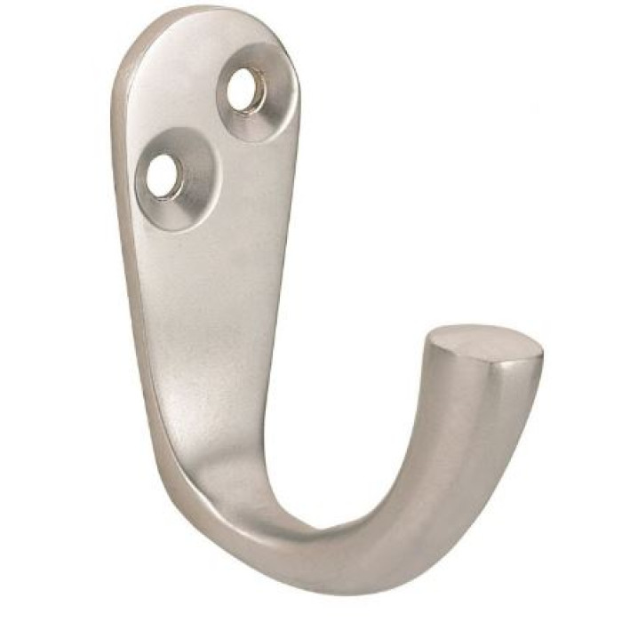 Polished Chrome 51mm Victorian Single Robe Hook