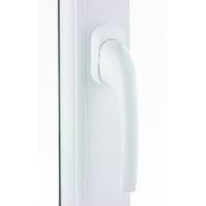 Tilt / Turn Window Handle NON-Locking 40mm WHITE