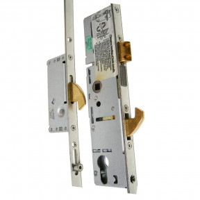 ERA / Saracen 3 Hook 2 Roller 35mm Backset Multi Point Door Lock with Serrated Drive - Split Spindle