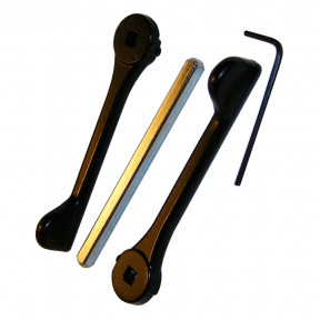 Patio Operating Lever Set including Spindle and Key