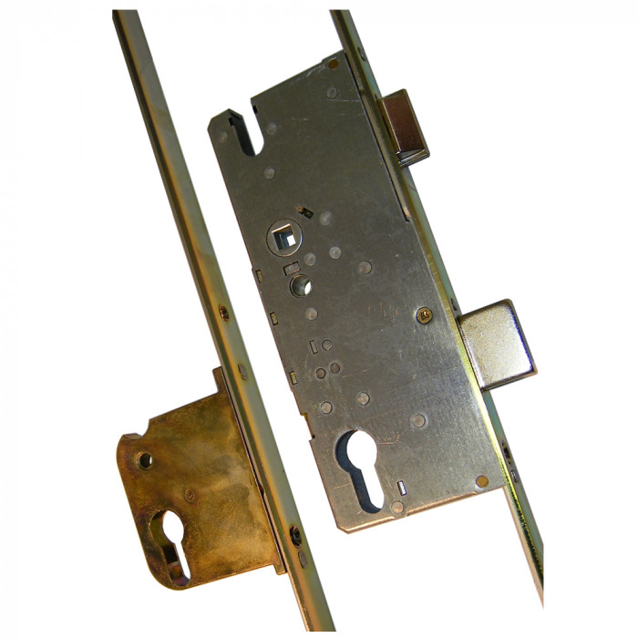 Winkhaus Cobra FA Lock Out 2 Hook 55mm Backset Multi Point Door Lock - Split Spindle - Radius Faceplate