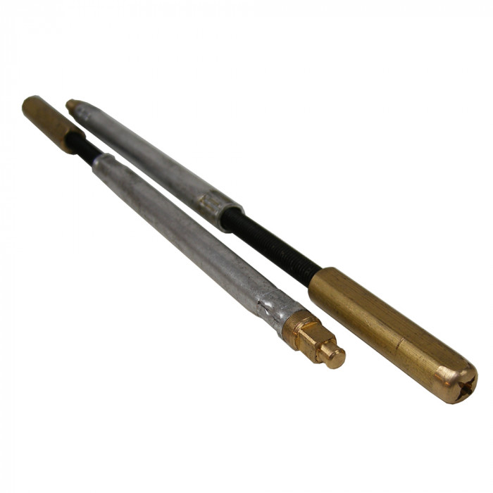 Pair of Saracen Twist-In Window Shootbolt Rods - Sash Rebate 299mm - 429mm