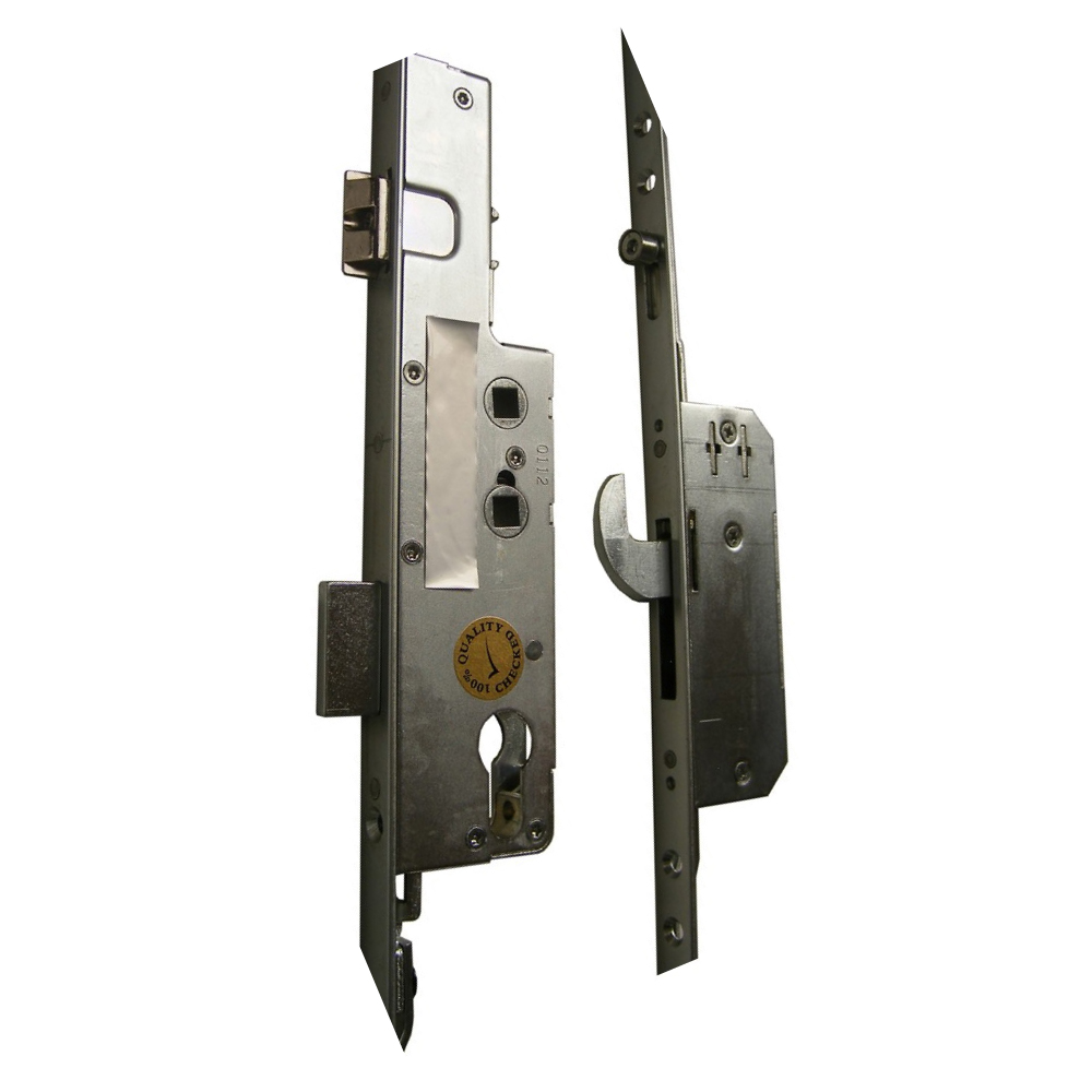Avocet Lever Operated Latch & Deadbolt Twin Spindle 2 Dead Bolt 4 Roller 